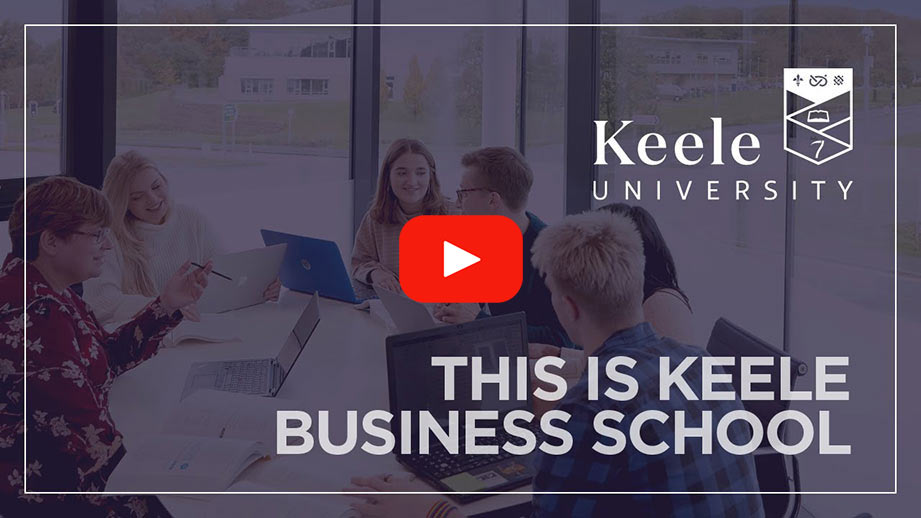 Play Video -  This is Keele Business School