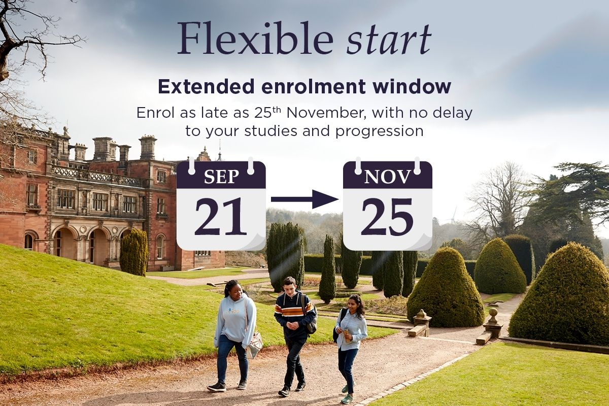 Keele University International College offers flexible enrolment windows. Join our September enrolment as late as November 25, 2026.