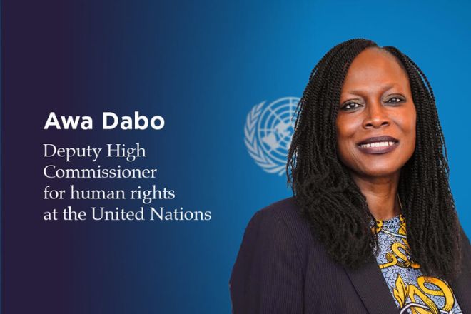 Keele alumna Awa Dabo